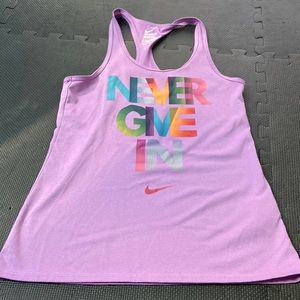 Nike dry fit tank top